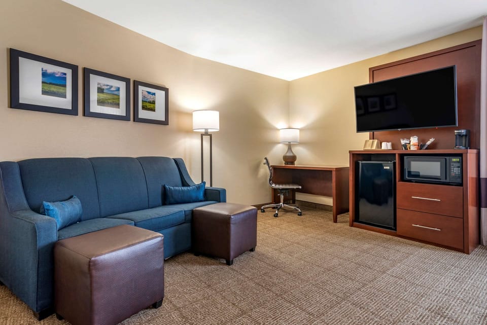 Suite, Multiple Beds, Accessible, Non Smoking | In-room safe, desk, iron/ironing board, cribs (free)