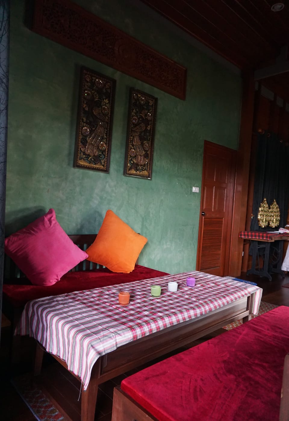2 Bedrooms Riverside Villa | Living room | 32-inch LED TV with satellite channels, TV