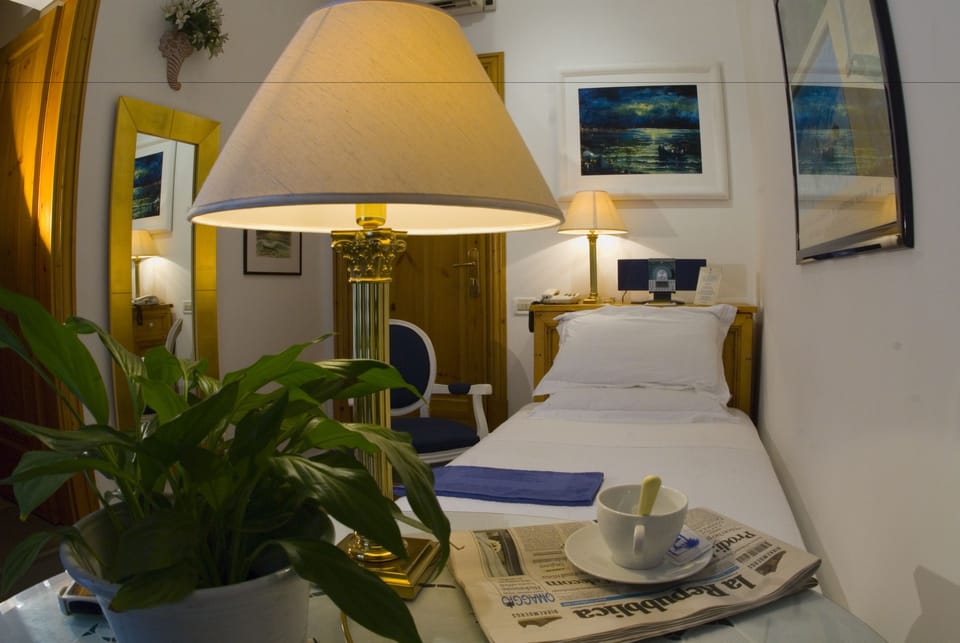 Single Room | Minibar, in-room safe, desk, soundproofing