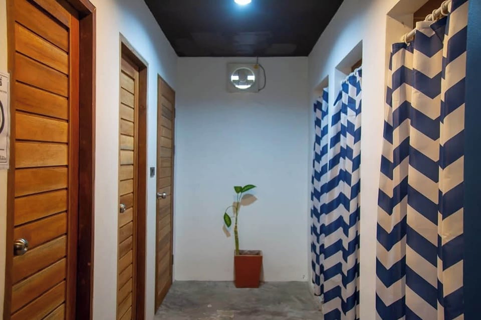 Private Room with Shared Bathroom | Bathroom | Hair dryer, towels