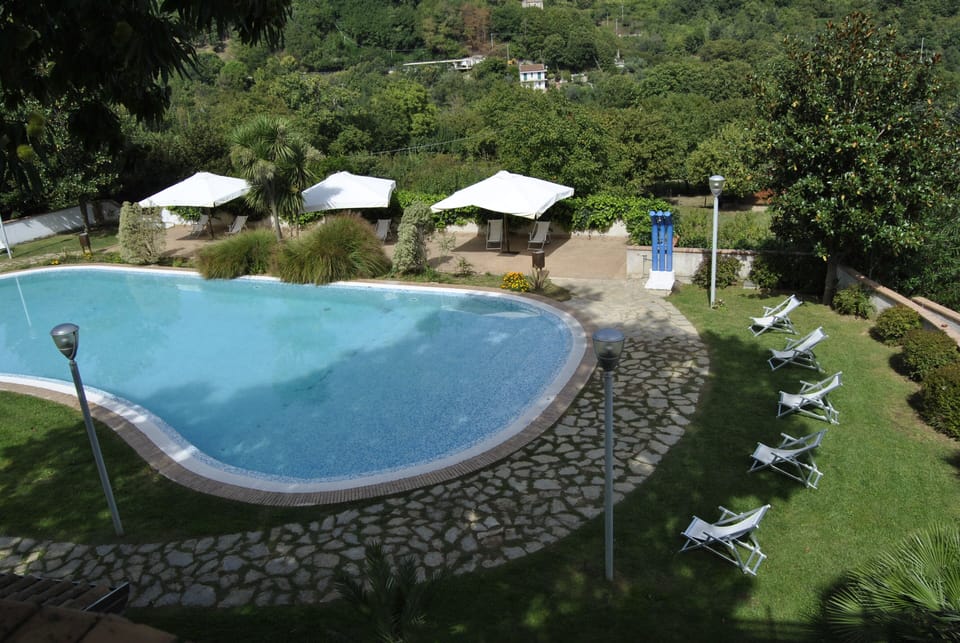 Seasonal outdoor pool
