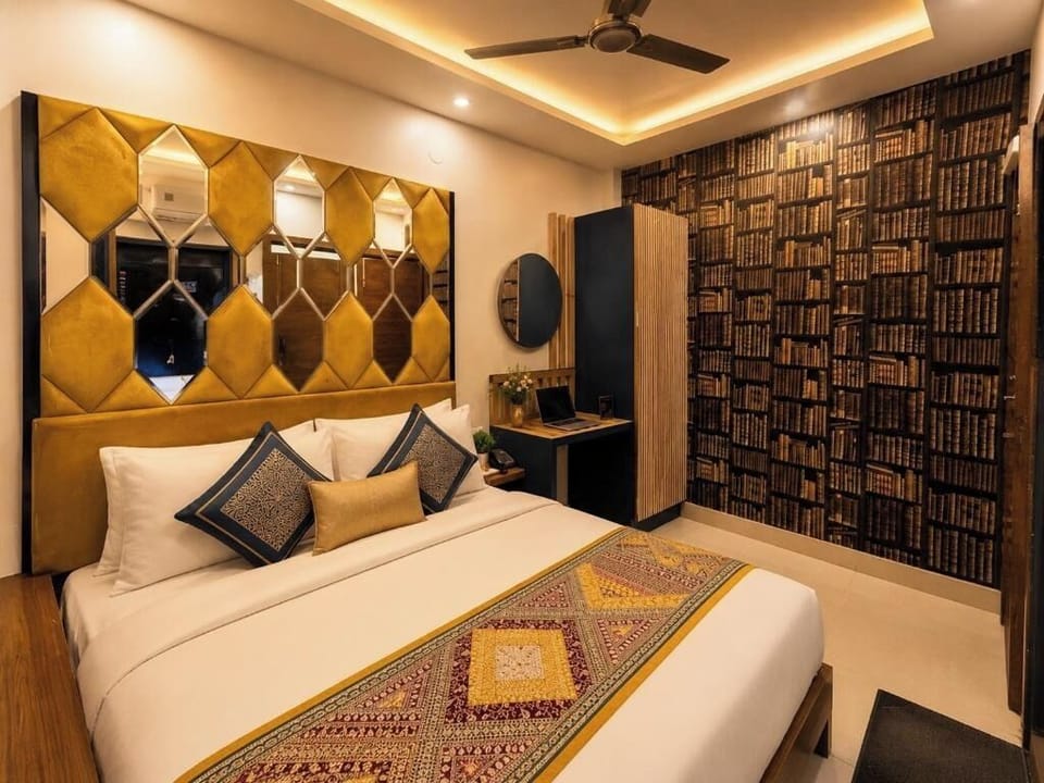 Economy Double Room | Premium bedding, desk, laptop workspace, soundproofing