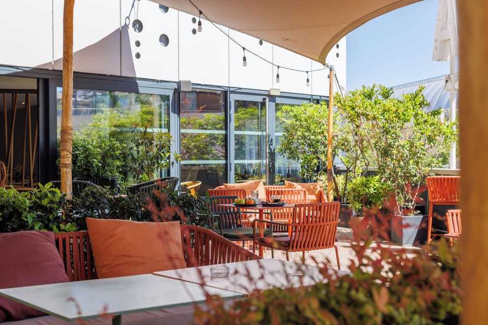 Rooftop terrace