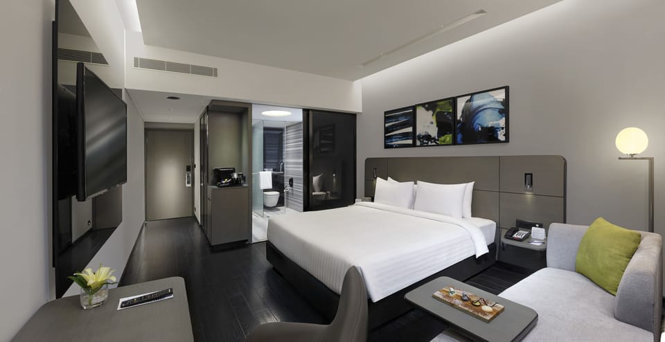 Minibar, in-room safe, desk, blackout drapes