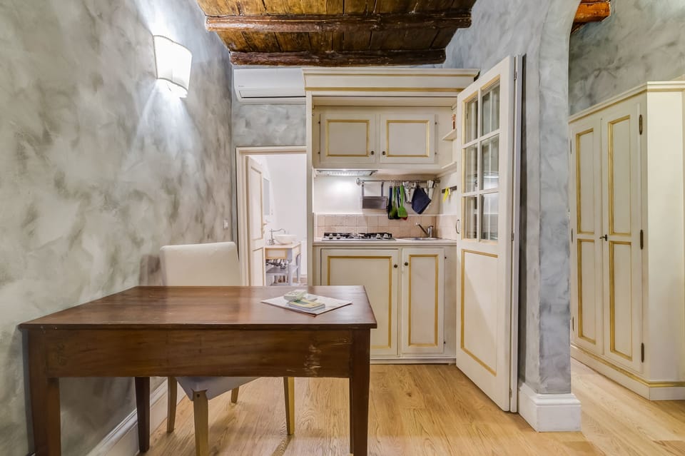Apartment, 1 Bedroom, Jetted Tub | Private kitchenette | Fridge, microwave, stovetop, coffee/tea maker