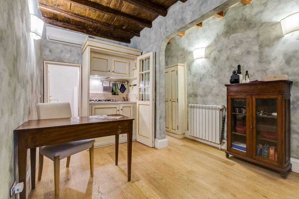Apartment, 1 Bedroom, Jetted Tub | Private kitchenette | Fridge, microwave, stovetop, coffee/tea maker