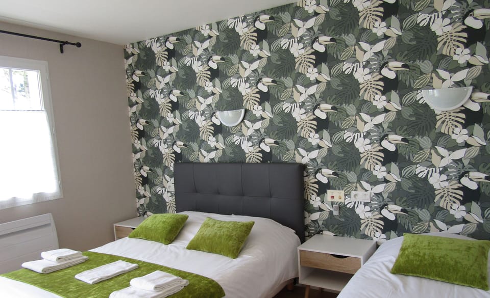 Family Triple Room, Multiple Beds | 1 bedroom, premium bedding, desk, blackout drapes