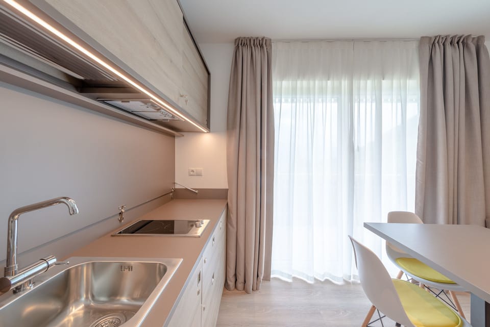 Comfort Apartment, 1 Bedroom | Private kitchen | Mini-fridge, electric kettle