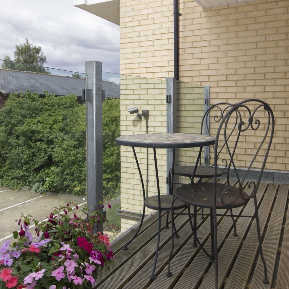 Business Apartment, 1 Bedroom, Kitchen | Terrace/patio