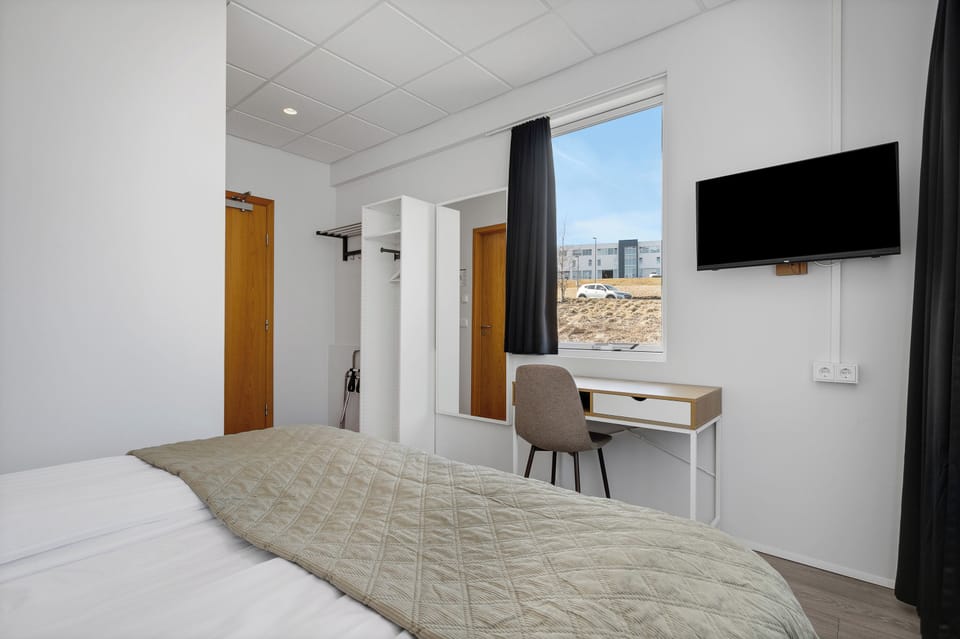 Double Room | Premium bedding, desk, blackout drapes, soundproofing