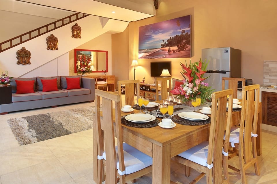 Villa, 2 Bedrooms | Living area | LCD TV, DVD player