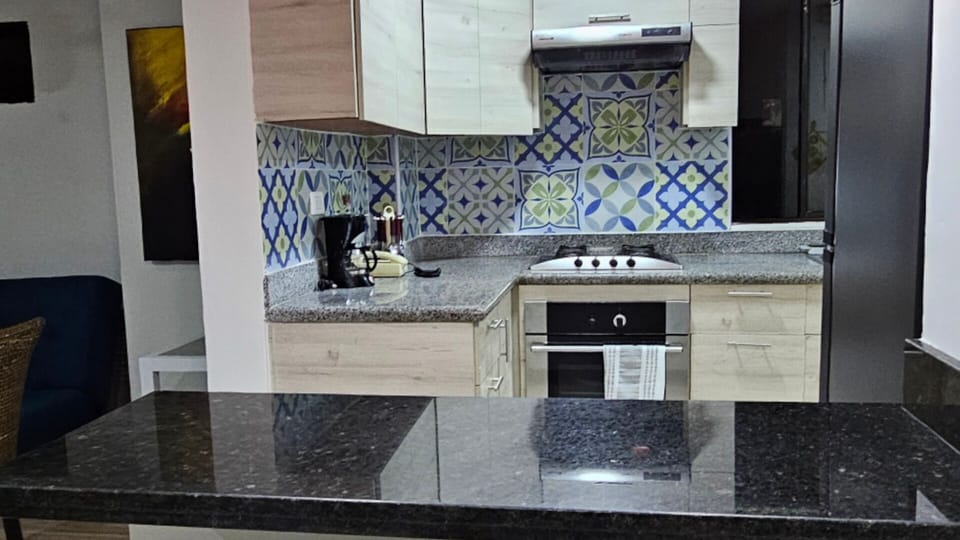 Apartment, 2 Bedrooms | Private kitchen | Coffee/tea maker, fridge, microwave, oven