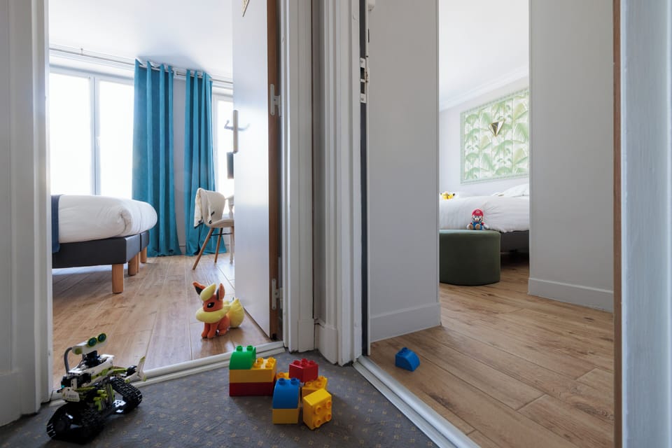 Connecting Rooms | Premium bedding, Select Comfort beds, in-room safe, desk