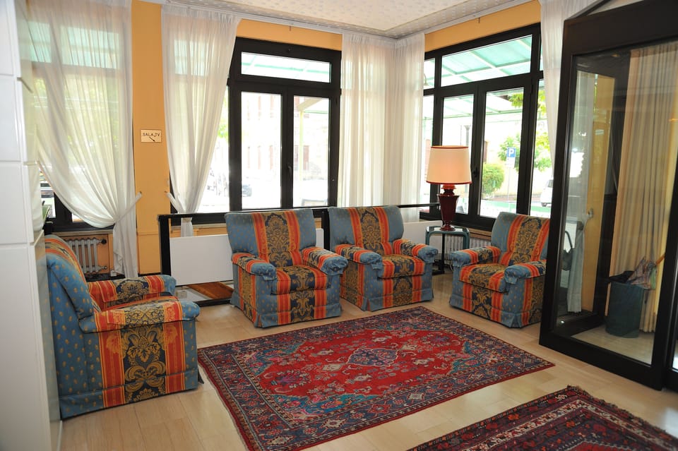 Lobby sitting area
