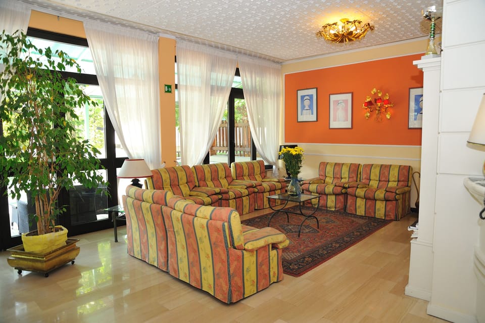 Lobby sitting area