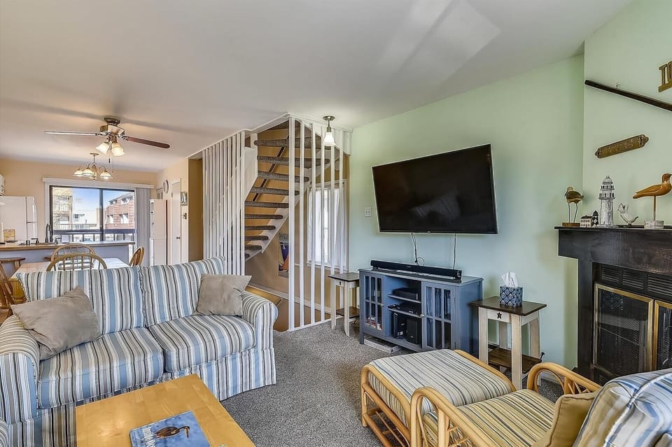 Townhome, 3 Bedrooms | Living area | TV