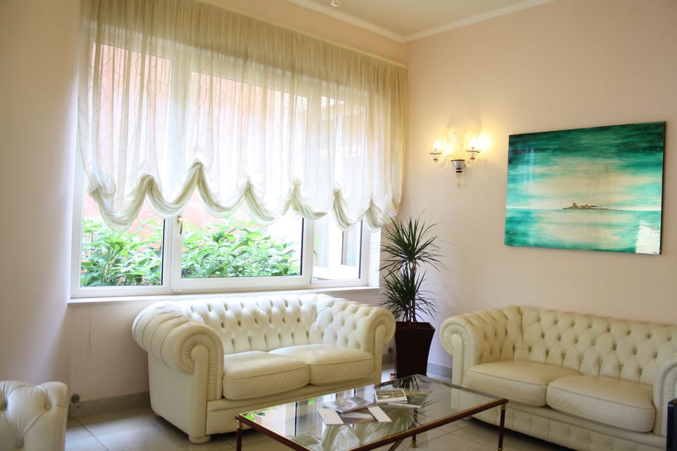 Lobby sitting area