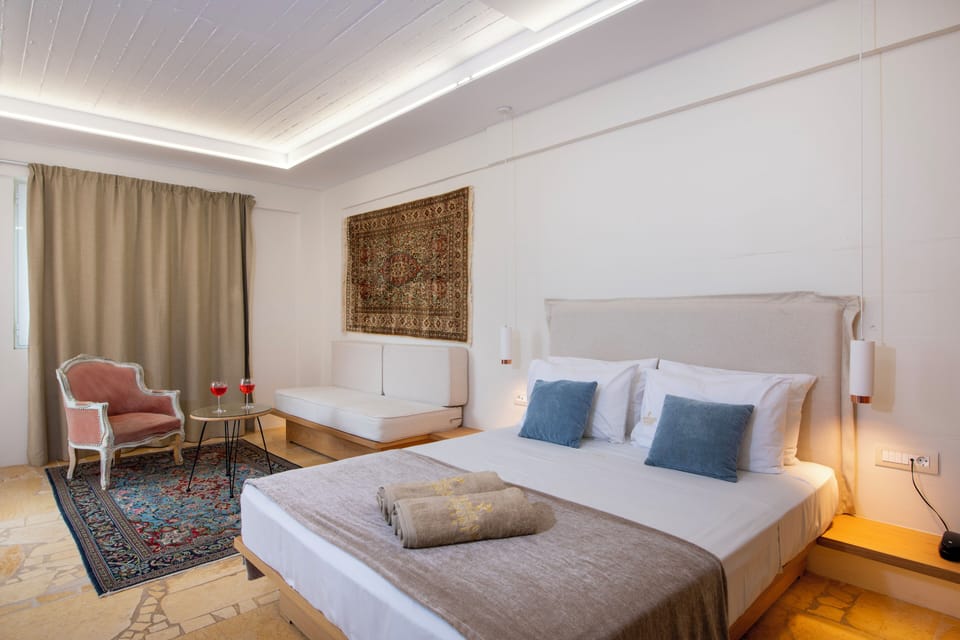 Premium bedding, memory foam beds, minibar, individually decorated