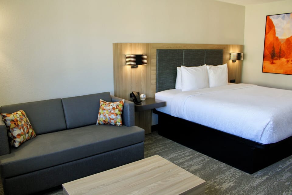 In-room safe, desk, blackout drapes, iron/ironing board