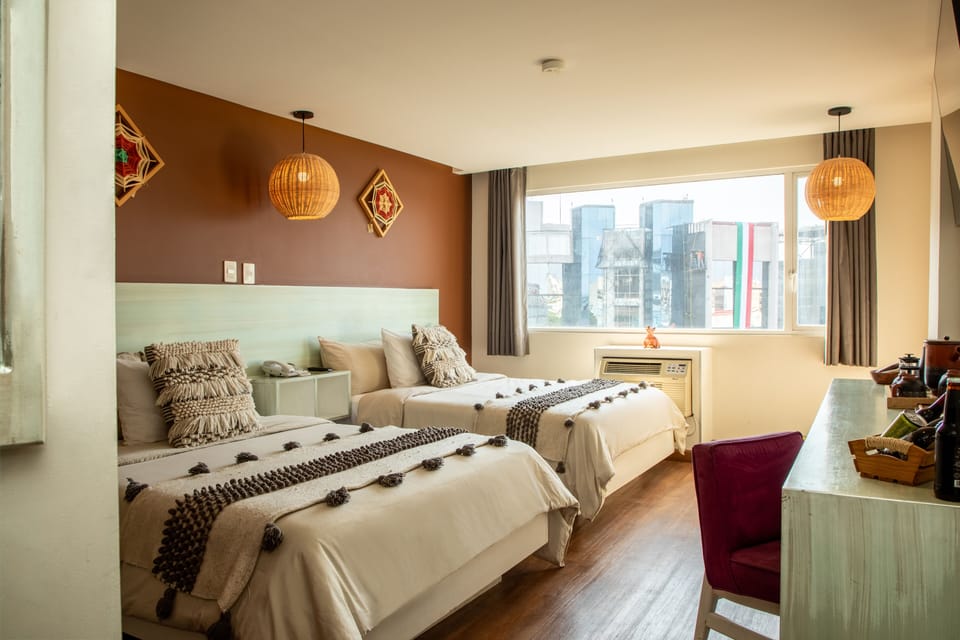 Upgrade to B Urban 2 Double Beds | View from room