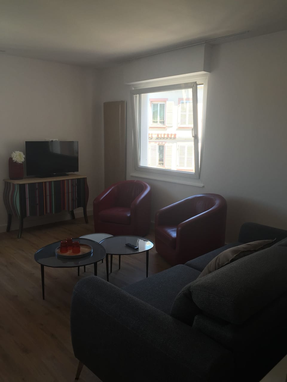 City Apartment | Living area | TV