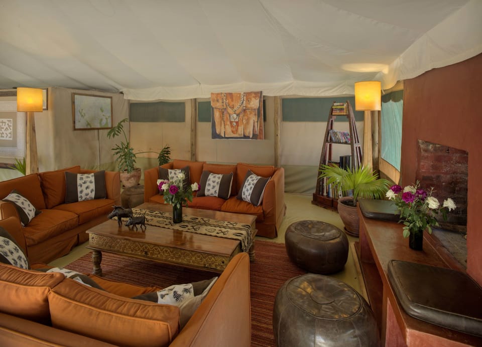 Luxury Tent | Living area