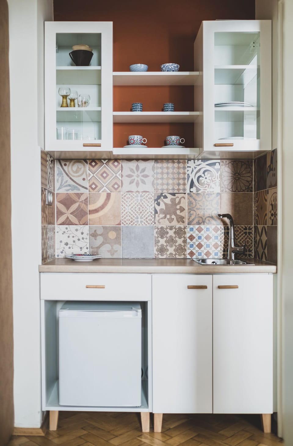 Comfort Double Room, 1 Bedroom (10) | Private kitchen | Coffee/tea maker, fridge, stovetop, cookware/dishes/utensils