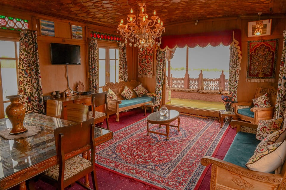 Premier Double Room, 1 Bedroom, Lake View | Living area | 32-inch LED TV with satellite channels, TV