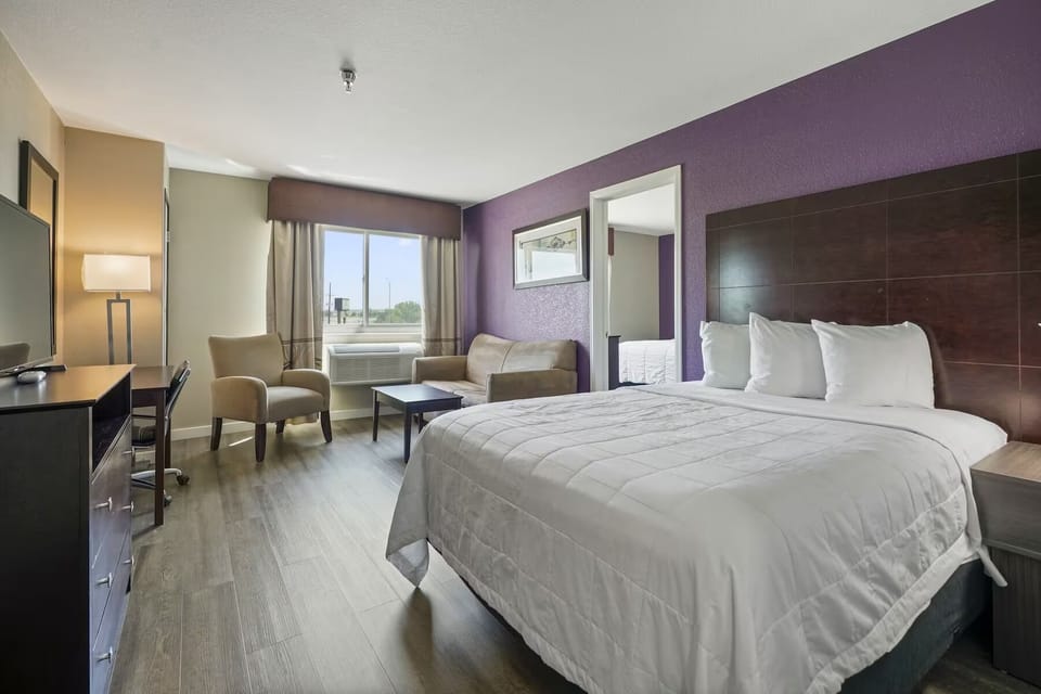 Family Suite, Multiple Beds, Non Smoking | Premium bedding, desk, blackout drapes, iron/ironing board