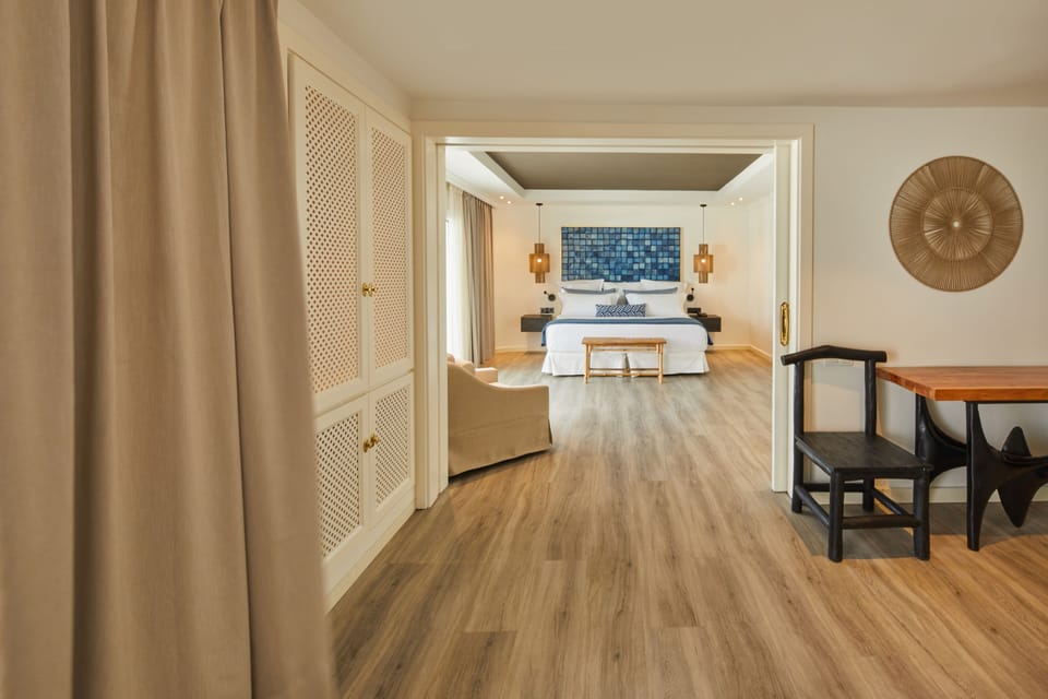 Down comforters, memory foam beds, minibar, in-room safe