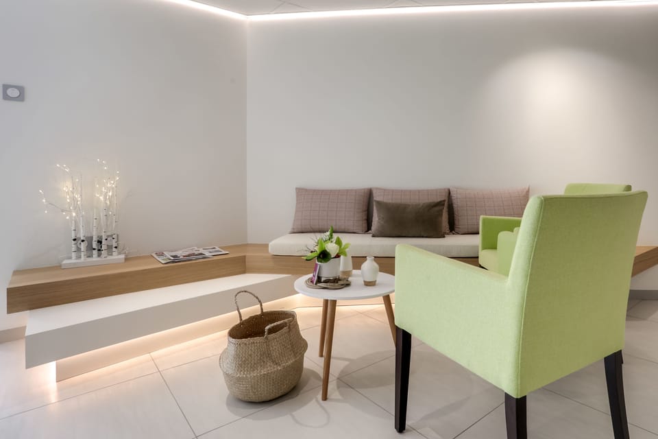 Lobby sitting area