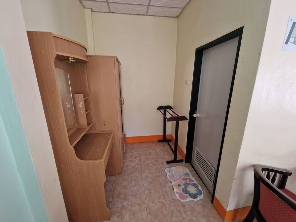 Bungalow with Air Conditioned | Desk, laptop workspace, WiFi (free), bed sheets