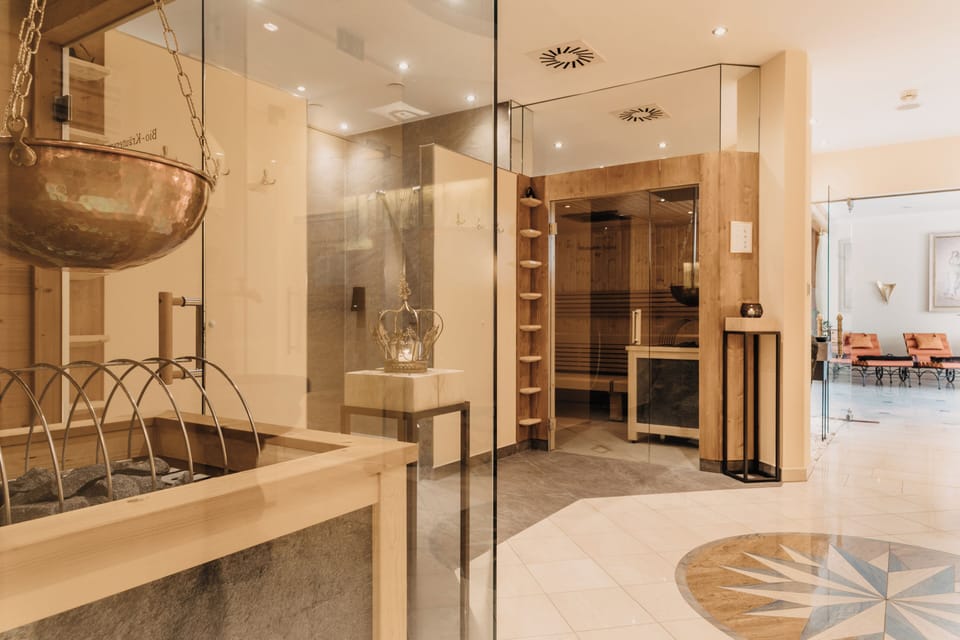 Sauna, steam room, body treatments, hot stone massages, sports massages