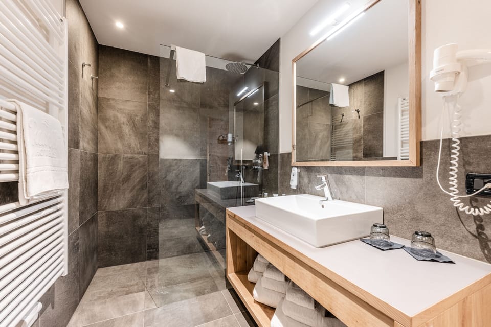 Premium Suite | Bathroom | Shower, free toiletries, hair dryer, bidet