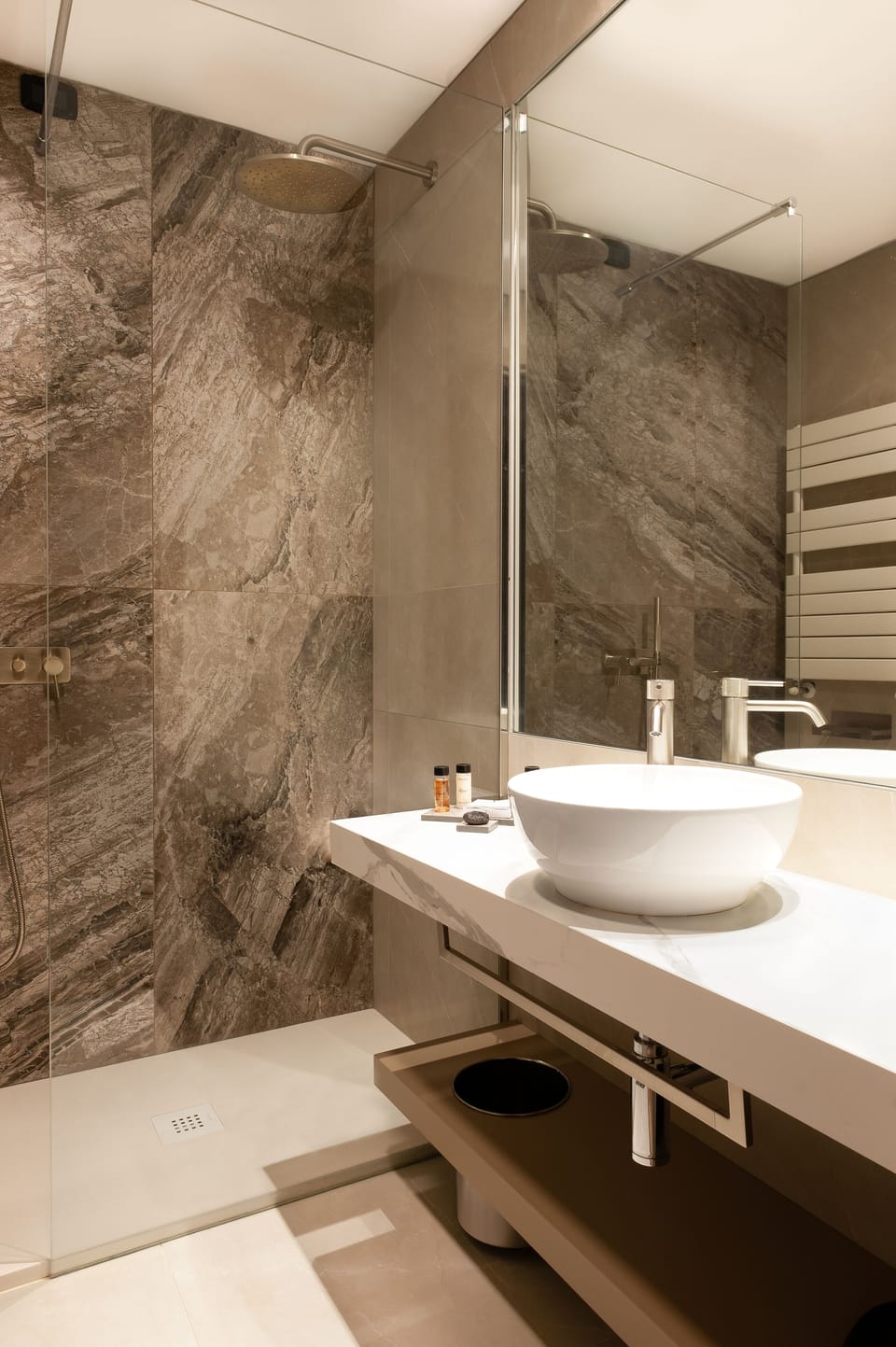 Free toiletries, hair dryer, slippers, bidet