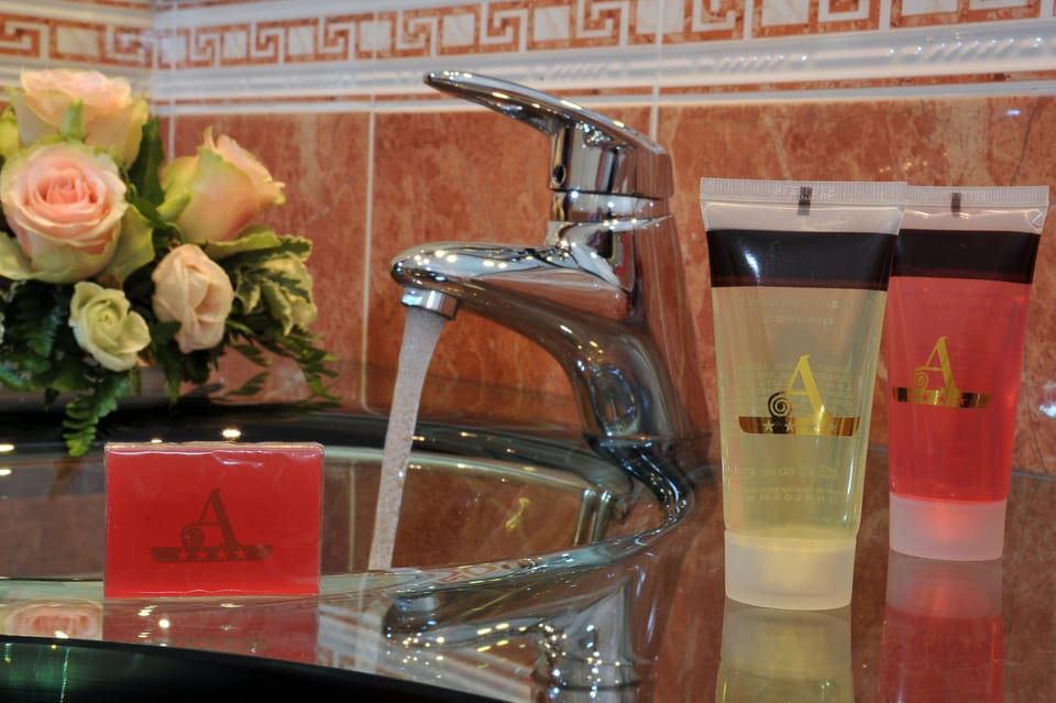 Executive Double Room | Bathroom amenities | Free toiletries, hair dryer, slippers, bidet
