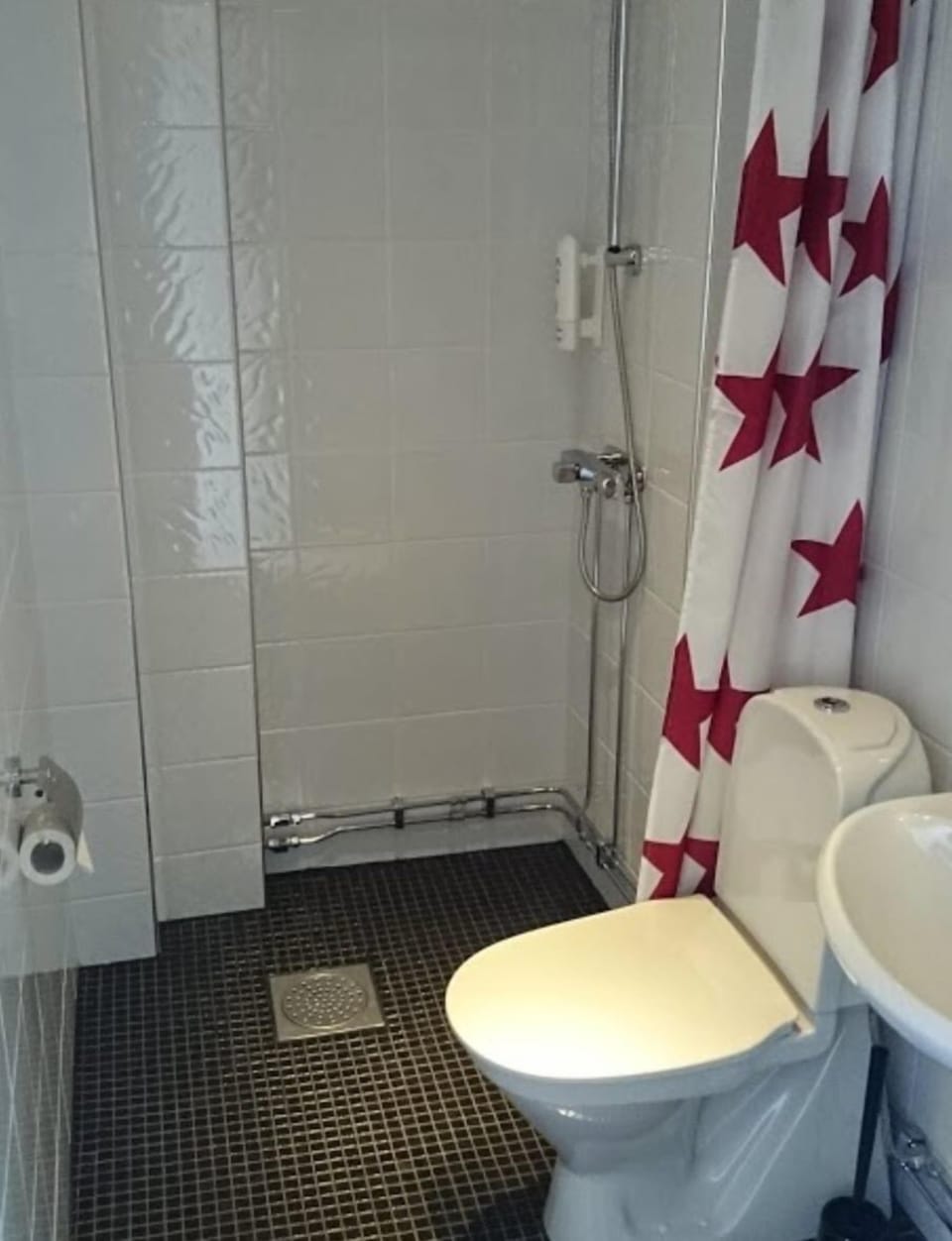 Double Room, Private Bathroom (2 beds, Pet friendly) | Bathroom | Shower, free toiletries, hair dryer, towels