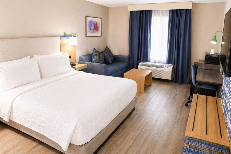 Standard Room, 1 King Bed with Sofa bed | In-room safe, desk, laptop workspace, blackout drapes