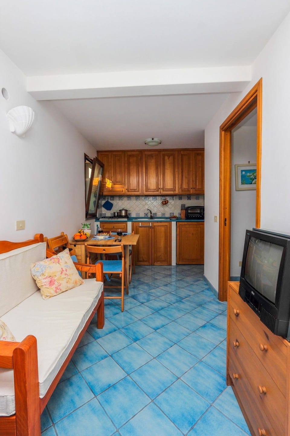 Apartment, 1 Bedroom | Living area | TV