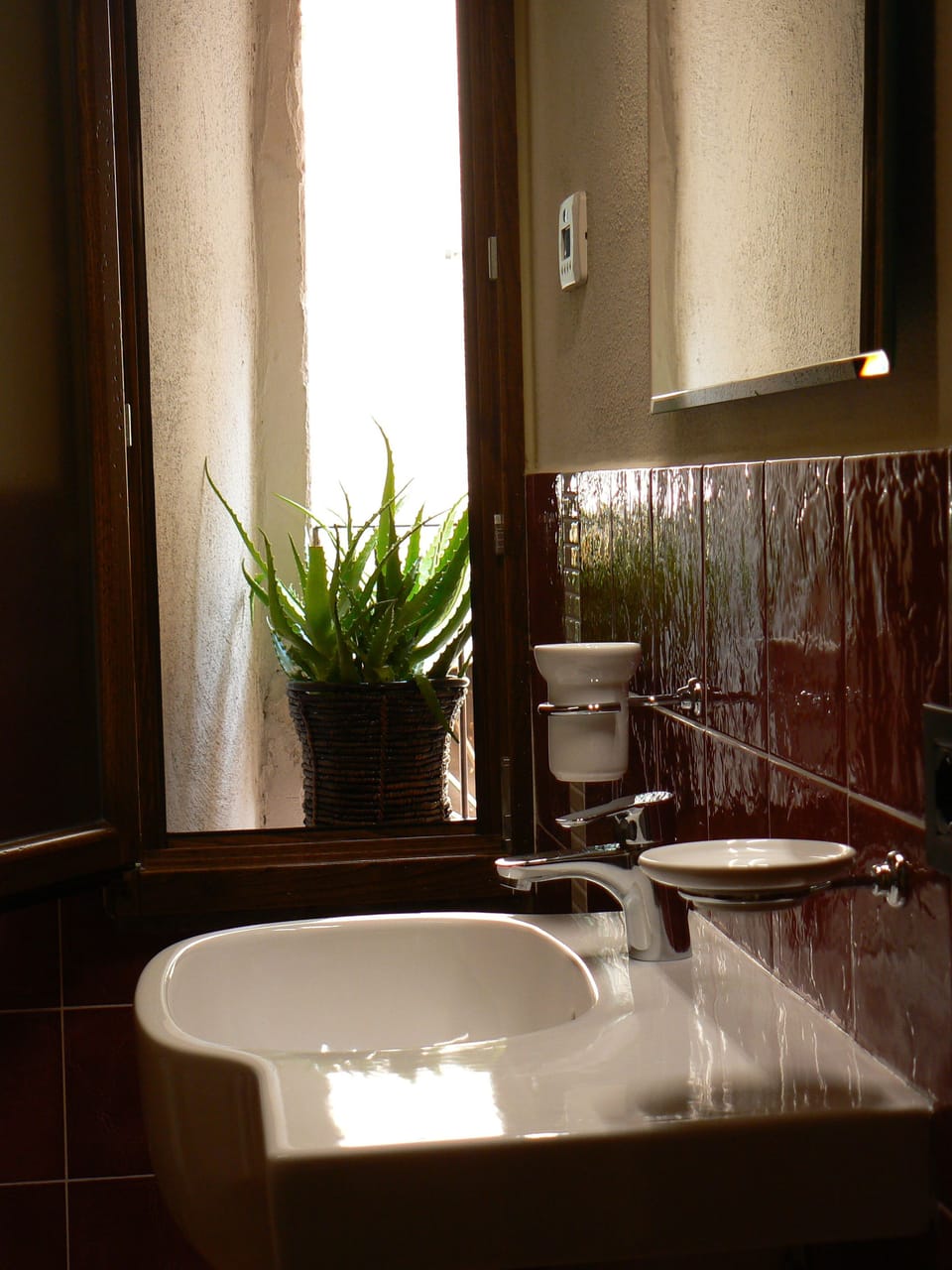 Double or Twin Room, Non Smoking | Bathroom | Free toiletries, hair dryer, bidet, towels