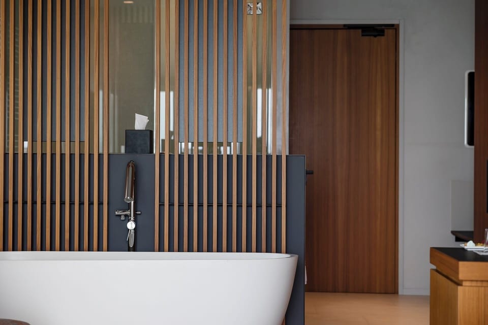 Junior Suite Wellness, vista Lago | Minibar, in-room safe, desk, laptop workspace