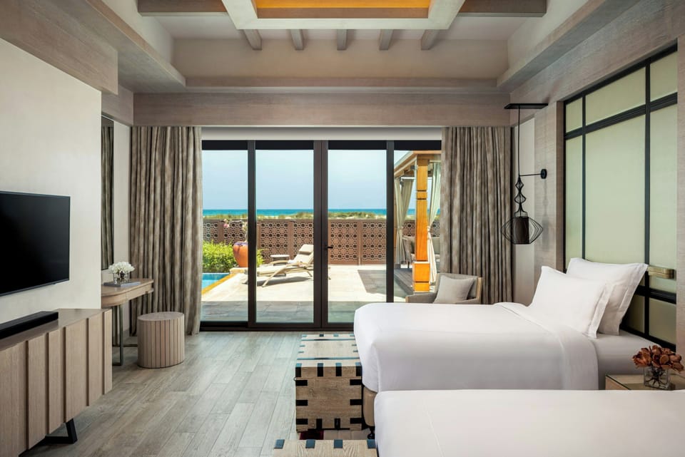 Villa, 2 Bedrooms, Private Pool (Beach) | View from room