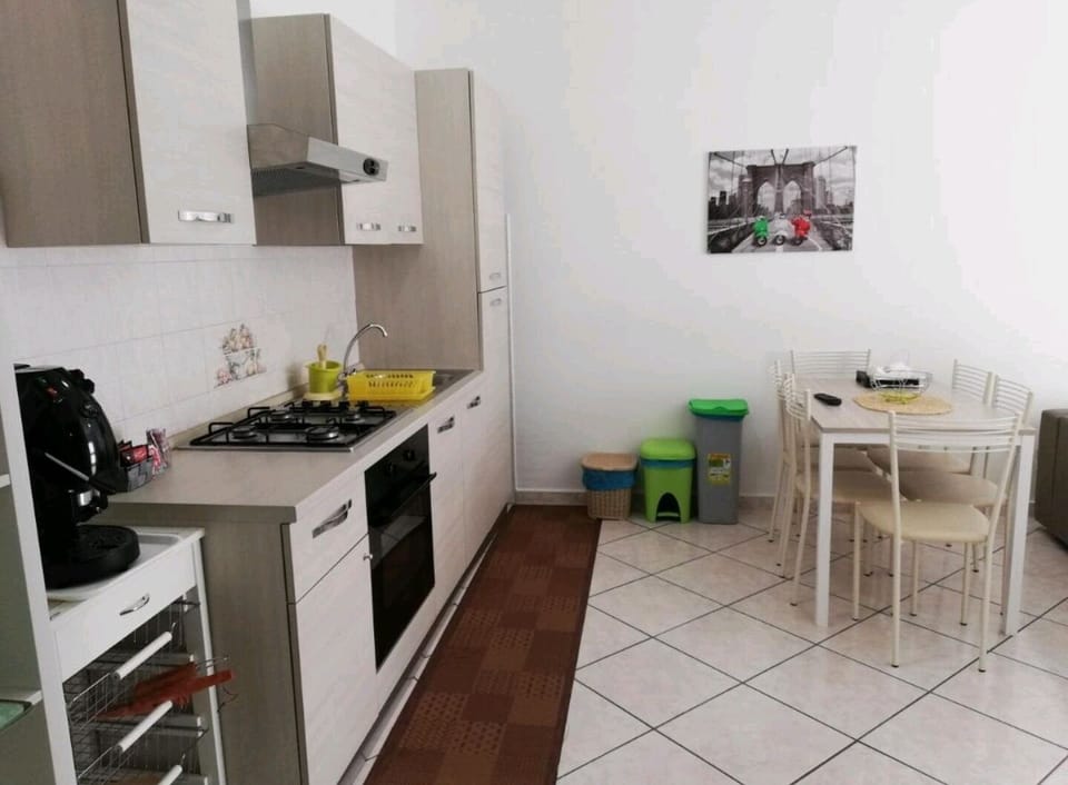 Standard Apartment, 1 Bedroom, Garden View, Annex Building | Private kitchen | Full-size fridge, microwave, espresso maker, highchair