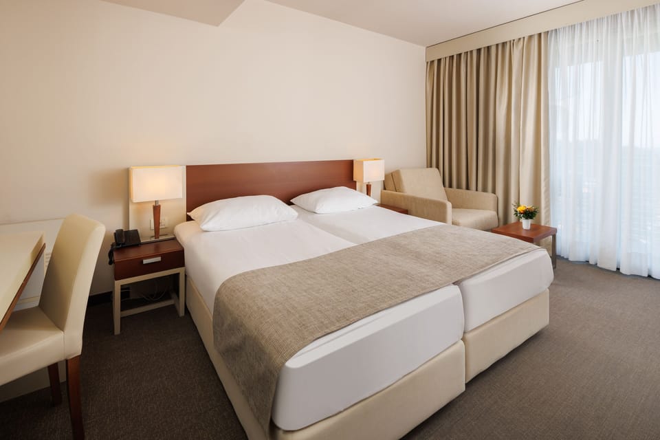 Superior Room with Balcony - Sea Side (Extra Bed) | Desk, blackout drapes, free WiFi, bed sheets