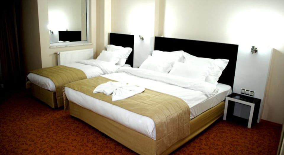 Standard Triple Room | Minibar, desk, soundproofing, iron/ironing board (on request)