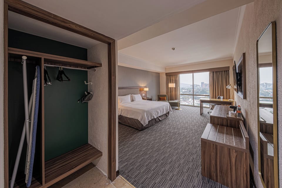 In-room safe, desk, blackout drapes, iron/ironing board