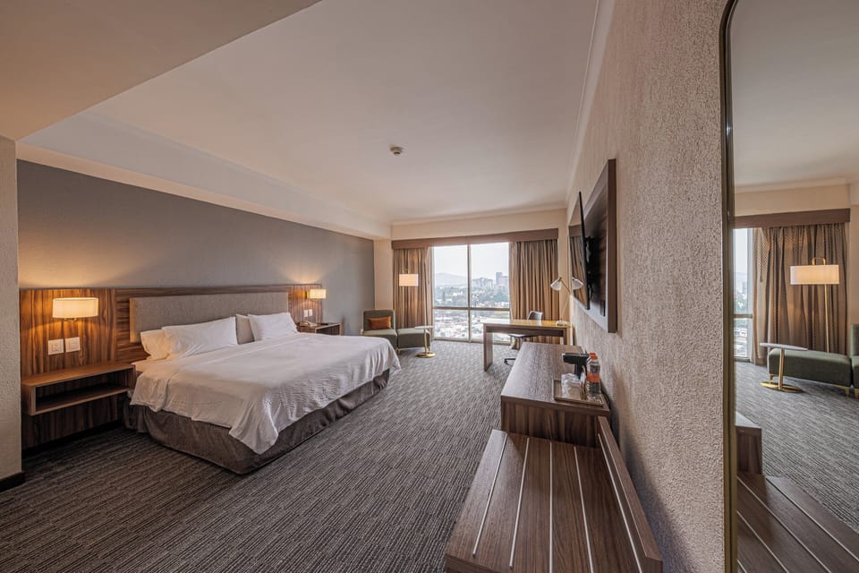 In-room safe, desk, blackout drapes, iron/ironing board