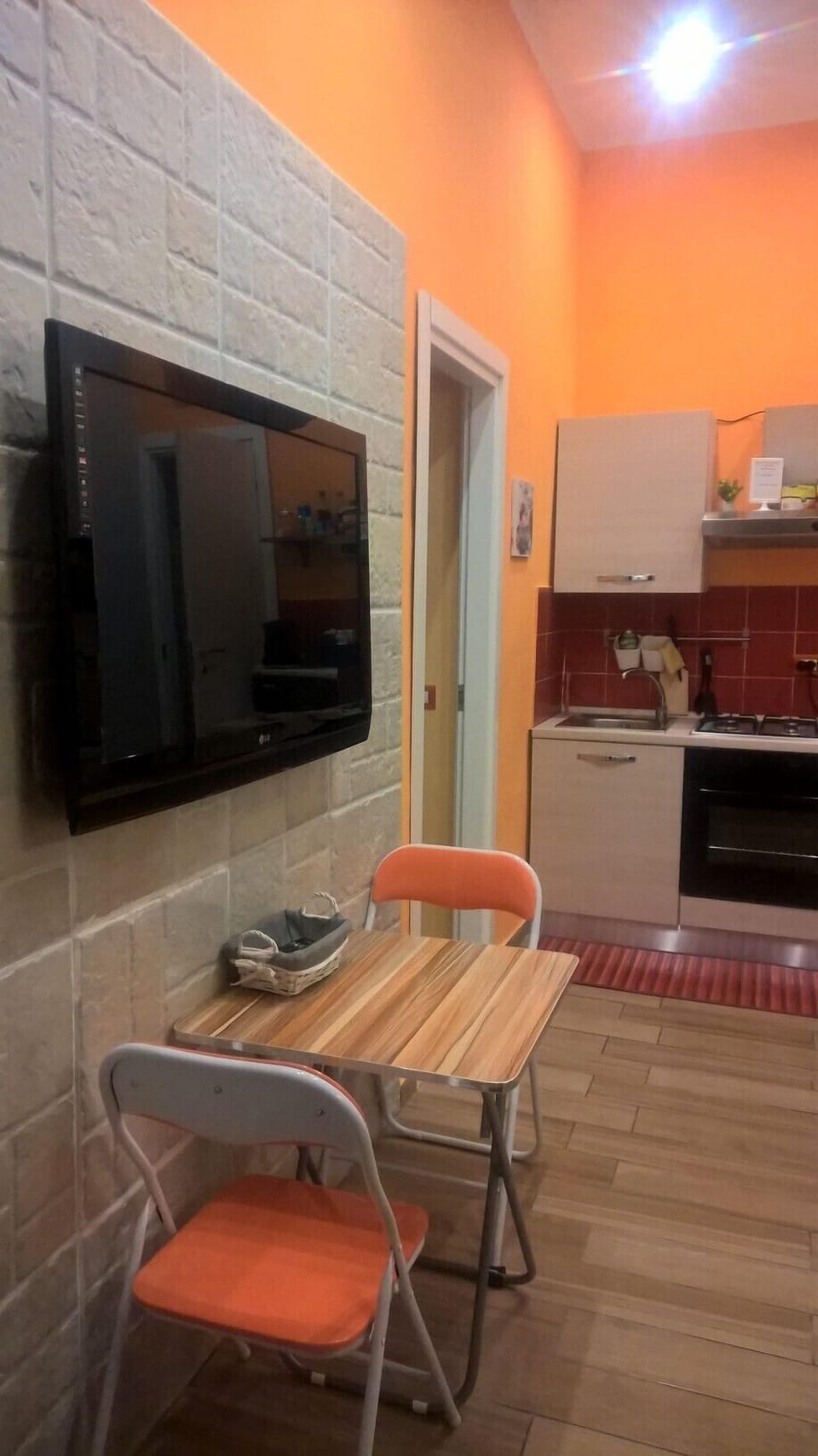 Apartment, 2 Bedrooms, Balcony (check-in at Via Cantelmo 10) | In-room dining