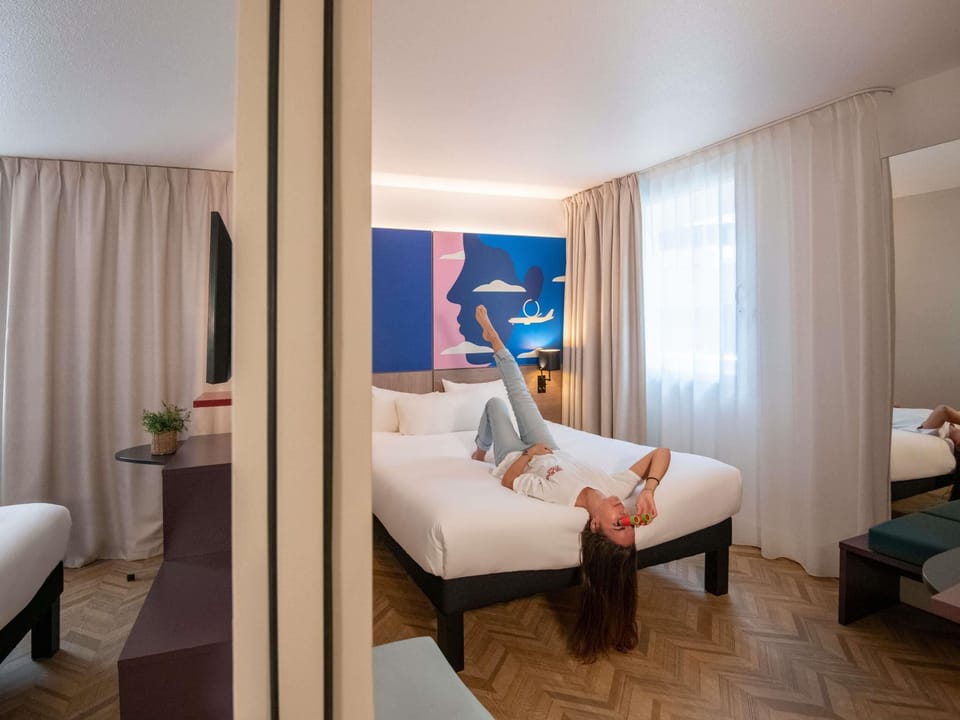 Standard Suite, 2 Double Beds, Connecting Rooms | Premium bedding, in-room safe, desk, blackout drapes