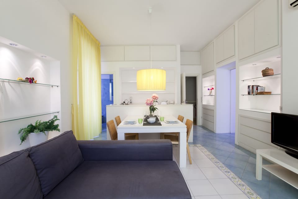 Family Quadruple Room, Terrace | Private kitchen | Coffee/tea maker, fridge, microwave, stovetop
